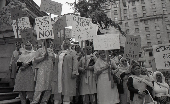 South Asian Canadian workers and labour organisers
